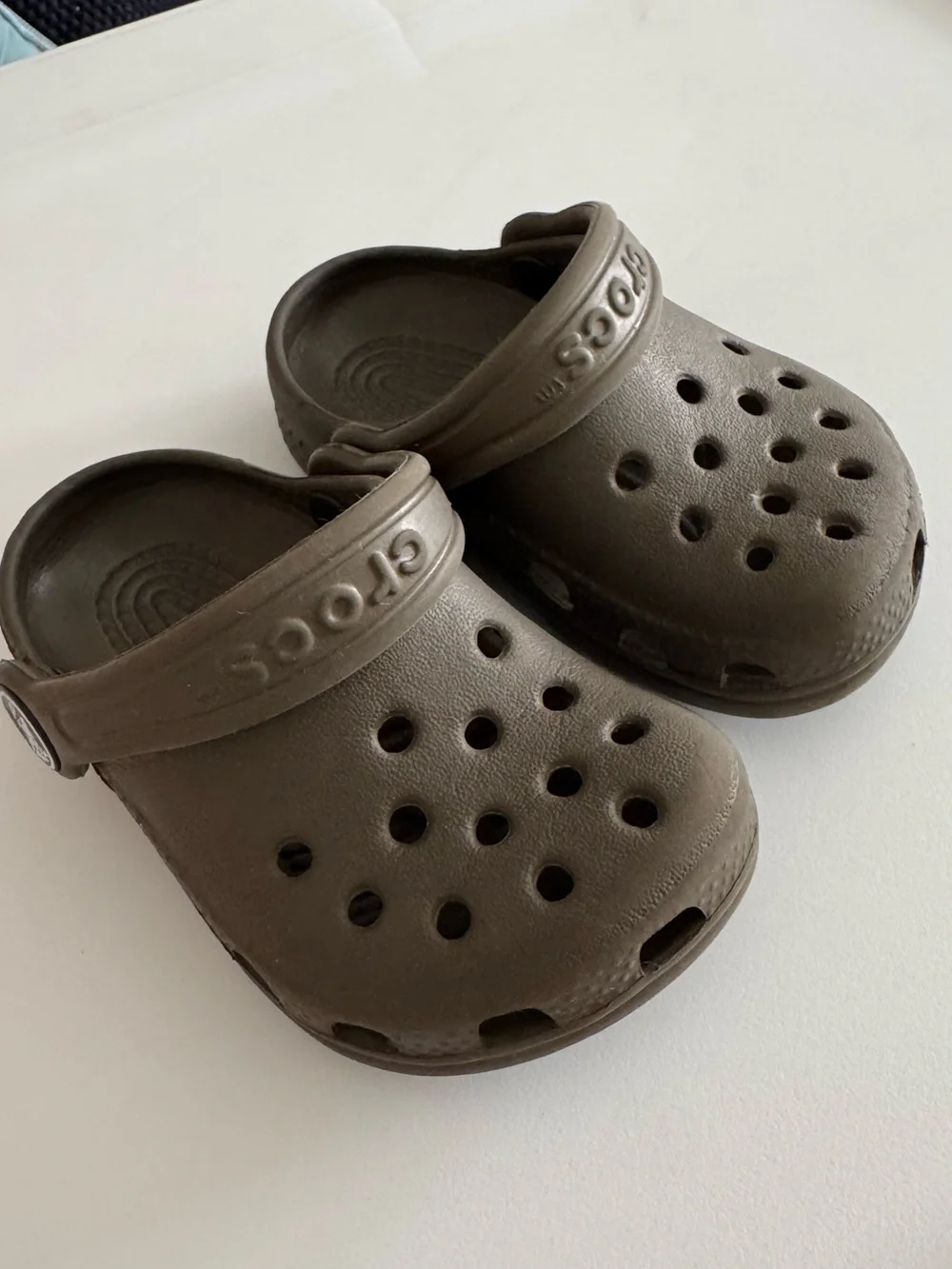 Brown Crocs Shoes